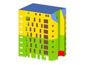 法国格勒诺布尔 (Grenoble) 市高层建筑Le Haut-Bois